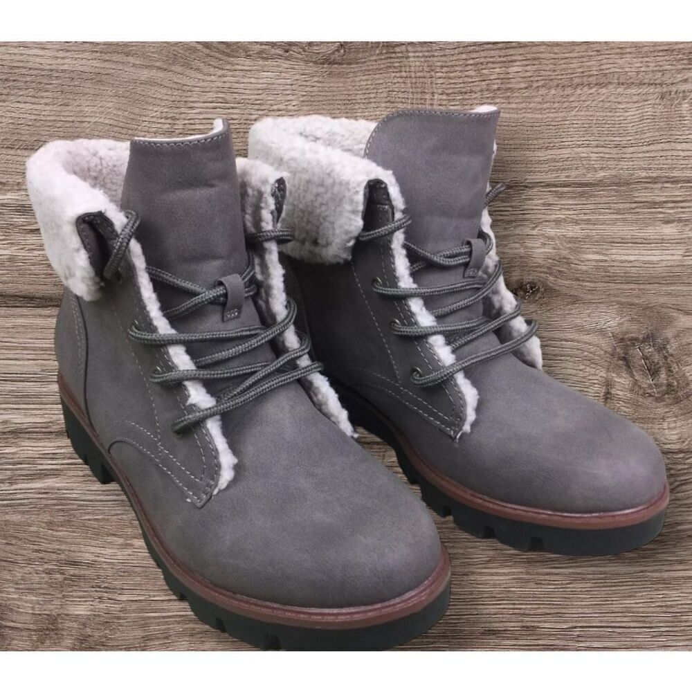 Cliffs By White Mountain Women’s Hiking Ankle Boots GRAZED Green Shoes Size 7M S